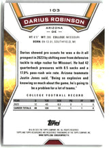 Darius Robinson 2024 Topps Resurgence #103