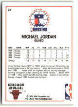 Michael Jordan 1989-90 Hoops #21