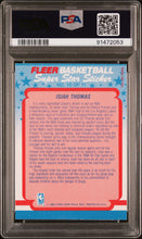 Load image into Gallery viewer, Isiah Thomas 1988 Fleer Sticker #10 PSA 6
