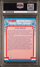 Load image into Gallery viewer, Clyde Drexler 1988 Fleer Sticker #3 PSA 6
