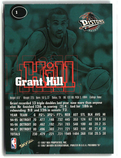 Grant Hill 1997-98 SkyBox Premium #1