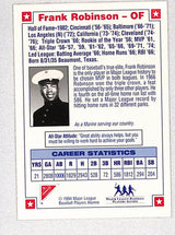Frank Robinson 1994 Nabisco All-Star Legends Autographs #NNO