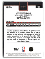 Jeremiah Fears 2025-26 Topps Chrome Update #157
