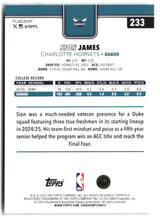 Sion James 2025-26 Topps #233