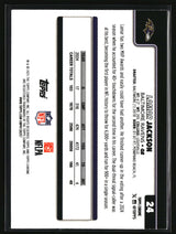 Lamar Jackson 2025 Topps Chrome Ray Wave Refractor #24