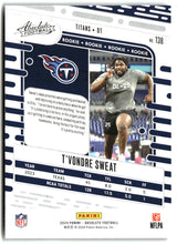 T'Vondre Sweat 2024 Panini Absolute Blue #138