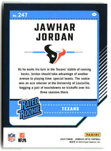 Jawhar Jordan 2024 Donruss Optic #247