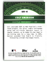 Colt Emerson 2026 Bowman Under the Radar #UR-4