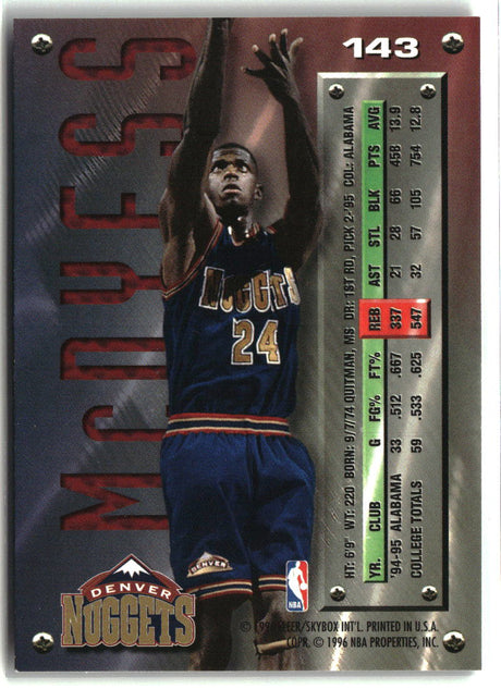 Antonio McDyess 1995-96 Metal #143