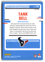 Tank Dell 2023 Donruss Optic Purple Shock #245