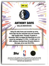 Anthony Davis 2025-26 Topps Chrome Update Power Players Refractor #PP-14