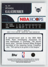 Ryan Kalkbrenner 2025-26 Hoops #207