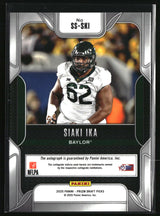 Siaki Ika 2025 Panini Prizm Draft Picks Sensational Signatures #SS-SIA