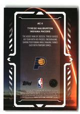 Tyrese Haliburton 2025-26 Topps Chrome Update Activators #AC-5
