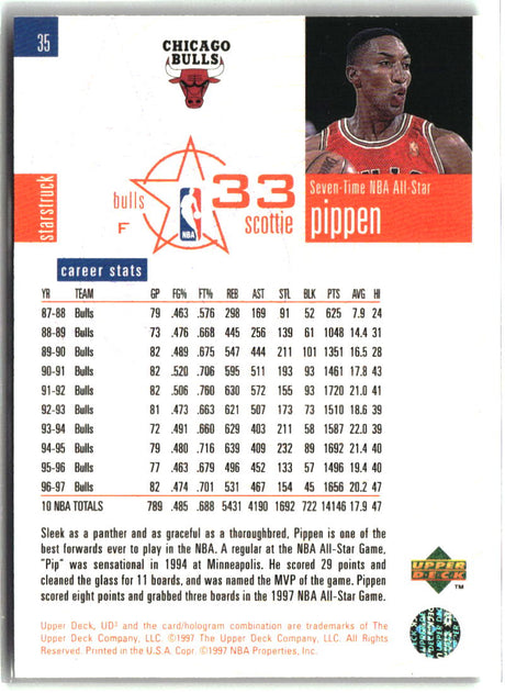 Scottie Pippen 1997-98 Upper Deck UD3 #35