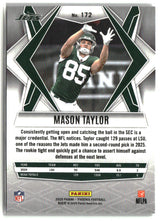 Mason Taylor 2025 Panini Phoenix Silver Hyper Prizm #172