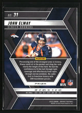 John Elway 2025 Panini Mosaic Mosaic Camo Pink #31
