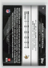Justin Jefferson 2025 Topps Chrome Black #66