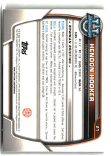Hendon Hooker 2022 Bowman University Chrome #21