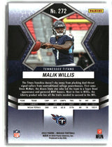 Malik Willis 2022 Panini Mosaic #272