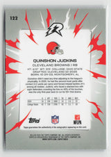 Quinshon Judkins 2025 Topps Resurgence Signatures #122