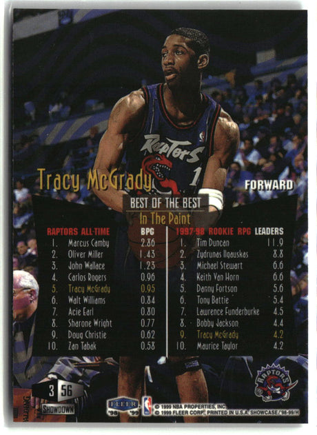 Tracy McGrady 1998-99 Flair Showcase #56