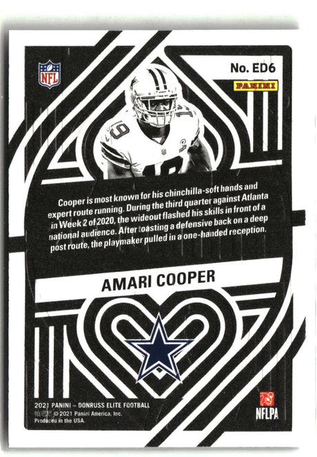 Amari Cooper 2021 Donruss Elite Elite Deck #ED6