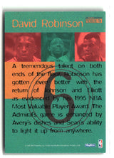 David Robinson 1996-97 SkyBox Premium Triple Threats #TT6