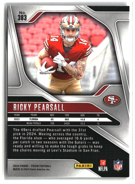 Ricky Pearsall 2024 Panini Prizm #383