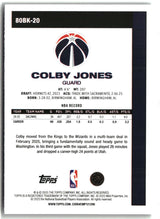 Colby Jones 2025-26 Topps 1980-81 Topps Basketball #80BK-20