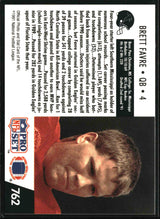 Brett Favre 1991 Pro Set #762