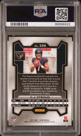 CJ Stroud 2023 Panini Prizm #339 PSA 8