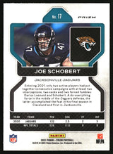 Joe Schobert 2021 Panini Prizm Silver #17