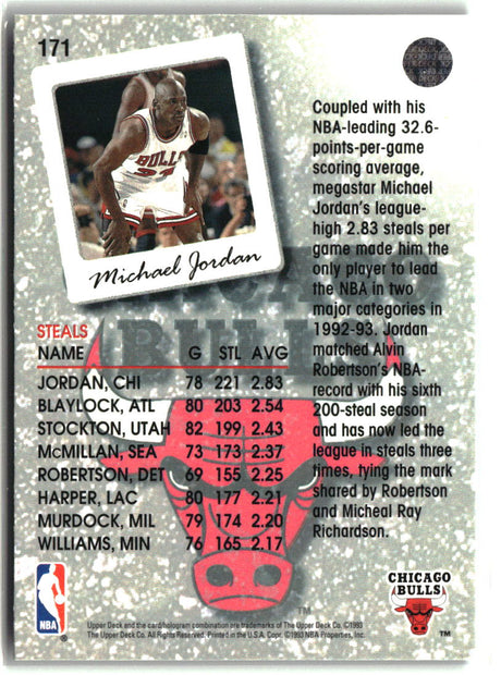 Michael Jordan 1993-94 Upper Deck #171
