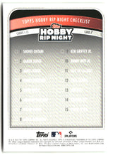 Dylan Crews 2025 Topps Hobby Rip Night #7