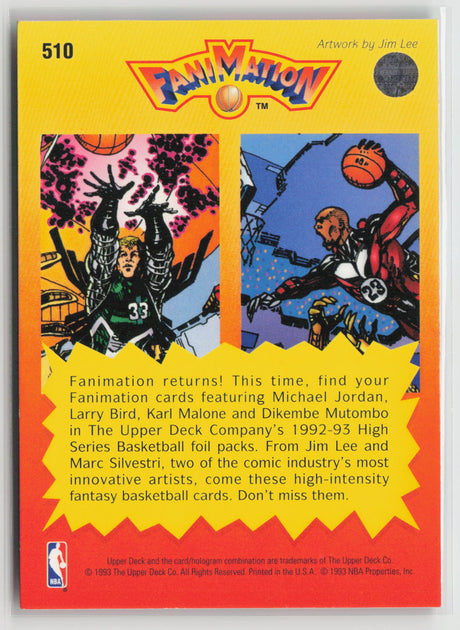Larry Bird / Michael Jordan 1992-93 Upper Deck #510