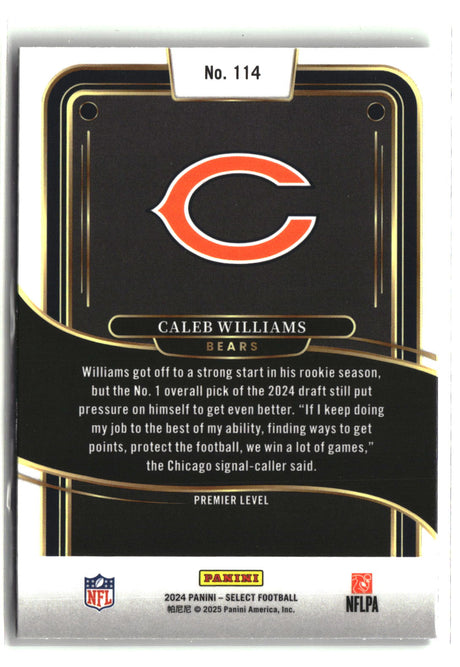 Caleb Williams 2024 Panini Select #114