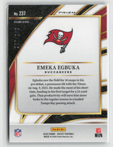 Emeka Egbuka 2025 Panini Select Tri-Color Prizm #237 #/249
