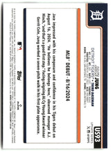 Jace Jung 2025 Topps Update #US93