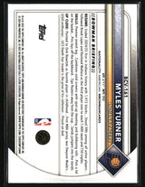 Myles Turner 2025-26 Bowman Chrome Speckle Refractor #BCV-161 #/299