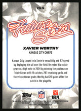 Xavier Worthy 2025 Topps Chrome Future Stars #FS-5