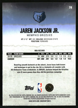 Jaren Jackson Jr. 2025-26 Topps Signature Class Chrome #78