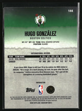 Hugo Gonz�lez 2025-26 Topps Signature Class Chrome Refractors #144