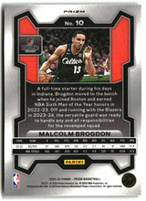 Malcolm Brogdon 2023-24 Panini Prizm Prizms Green #10