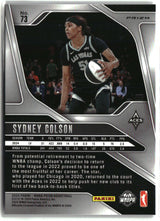Sydney Colson 2024 Panini Prizm WNBA Silver Prizms #73