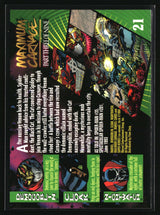 Demogoblin / Cloak / Nightwatch 1994 Fleer Marvel Universe #21
