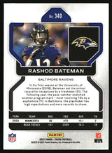 Rashod Bateman 2021 Panini Prizm #340