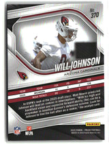 Will Johnson 2025 Panini Prizm #370