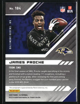 James Proche 2020 Panini XR Autographs Gold #184 #/10