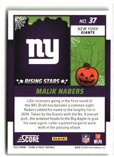 Malik Nabers 2024 Score-A-Treat Rising Stars Green Bats #37